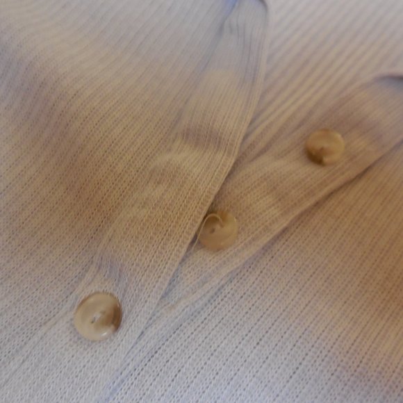 Sleeveless Top Bodysuit NWT SMALL one piece collared shirt gray - Picture 7 of 10